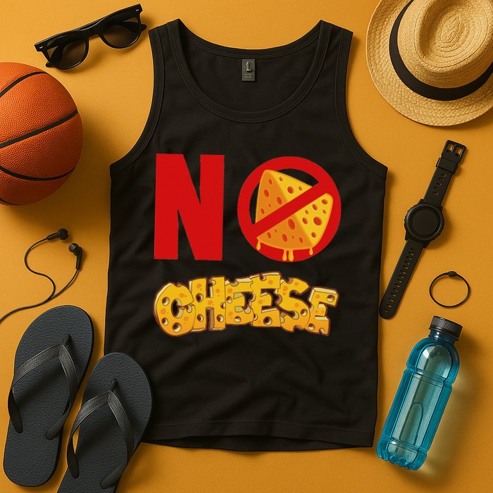 No Cheese For Those Who DonT Like Cheese Tank Top