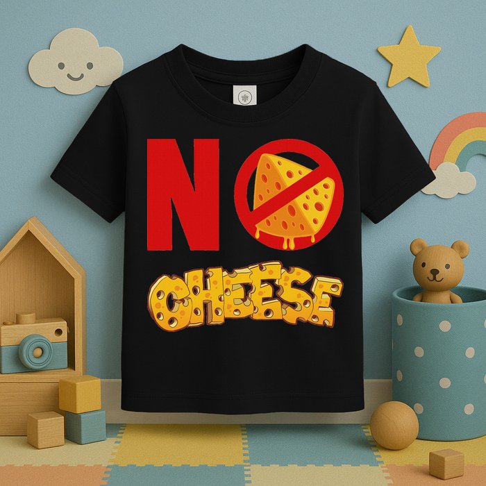 No Cheese For Those Who DonT Like Cheese Toddler T-Shirt