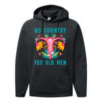 No Country For Old Men Our Uterus Our Choice Feminist Rights Performance Fleece Hoodie