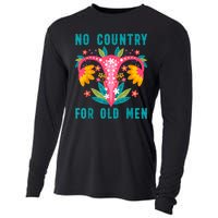 No Country For Old Men Our Uterus Our Choice Feminist Rights Cooling Performance Long Sleeve Crew