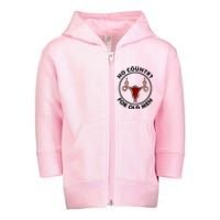 No Country For Old Men Uterus Feminist Women Rights Vintage Toddler Zip Fleece Hoodie