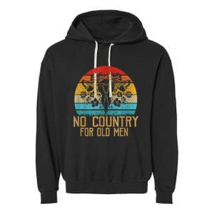 No Country For Old Men Our Uterus Our Choice Feminist Rights Garment-Dyed Fleece Hoodie