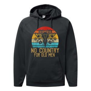 No Country For Old Men Our Uterus Our Choice Feminist Rights Performance Fleece Hoodie