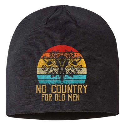 No Country For Old Men Our Uterus Our Choice Feminist Rights Sustainable Beanie