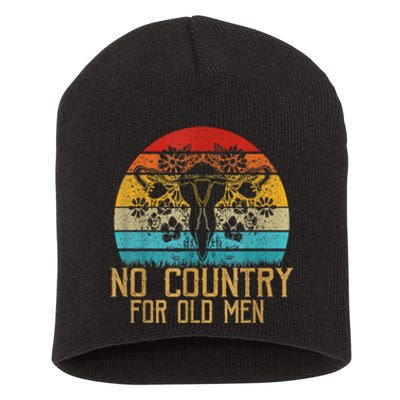 No Country For Old Men Our Uterus Our Choice Feminist Rights Short Acrylic Beanie