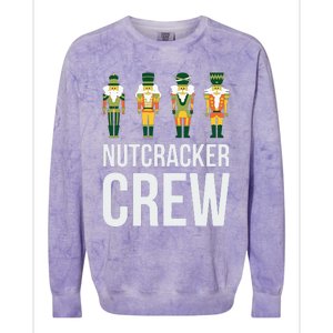 Nutcracker Crew Family Matching Xmas Santa Colorblast Crewneck Sweatshirt