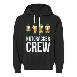 Nutcracker Crew Family Matching Xmas Santa Garment-Dyed Fleece Hoodie