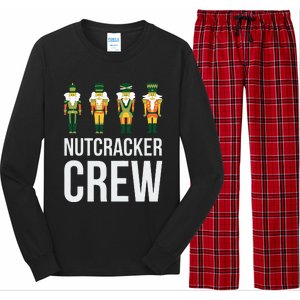 Nutcracker Crew Family Matching Xmas Santa Long Sleeve Pajama Set