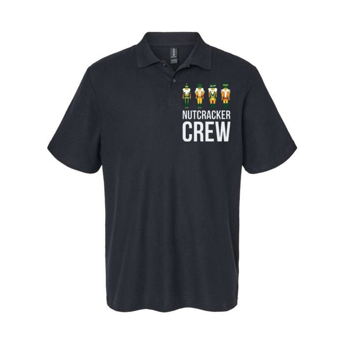 Nutcracker Crew Family Matching Xmas Santa Softstyle Adult Sport Polo