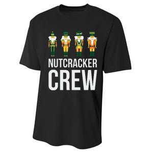 Nutcracker Crew Family Matching Xmas Santa Performance Sprint T-Shirt