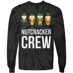 Nutcracker Crew Family Matching Xmas Santa Tie-Dye Long Sleeve Shirt