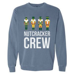 Nutcracker Crew Family Matching Xmas Santa Garment-Dyed Sweatshirt