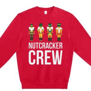 Nutcracker Crew Family Matching Xmas Santa Premium Crewneck Sweatshirt