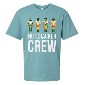 Nutcracker Crew Family Matching Xmas Santa Sueded Cloud Jersey T-Shirt