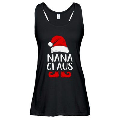 Nana Claus Funny Christmas Grandma, Winter, Christmas Slogans, Funny Christmas Ladies Essential Flowy Tank