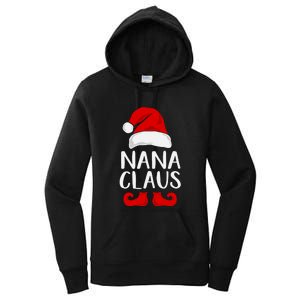 Nana Claus Funny Christmas Grandma, Winter, Christmas Slogans, Funny Christmas Women's Pullover Hoodie