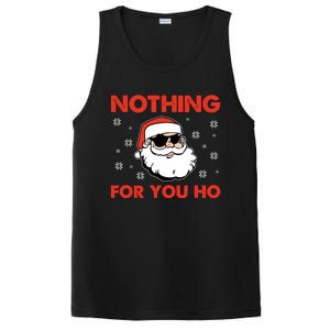 Naughty Christmas Funny Santa Claus Nothing For You Ho PosiCharge Competitor Tank