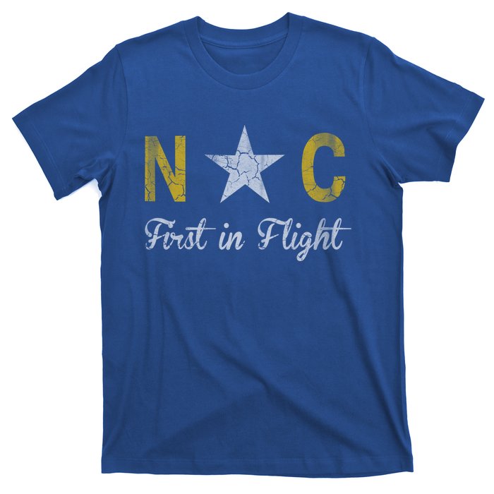 North Carolina First In Flight Vintage Distressed Fade Great Gift T-Shirt