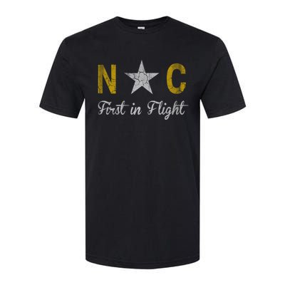 North Carolina First In Flight Vintage Distressed Fade Great Gift Softstyle CVC T-Shirt