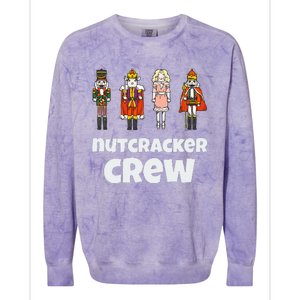 Nutcracker Crew Family Matching Xmas Colorblast Crewneck Sweatshirt