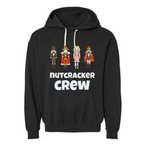 Nutcracker Crew Family Matching Xmas Garment-Dyed Fleece Hoodie