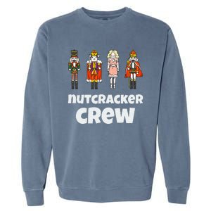 Nutcracker Crew Family Matching Xmas Garment-Dyed Sweatshirt