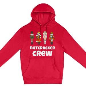 Nutcracker Crew Family Matching Xmas Premium Pullover Hoodie