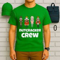 Nutcracker Crew Family Matching Xmas T-Shirt