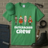 Nutcracker Crew Family Matching Xmas Tall T-Shirt