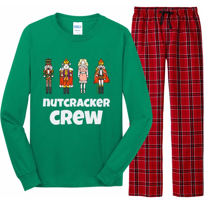 Nutcracker Crew Family Matching Xmas Long Sleeve Pajama Set