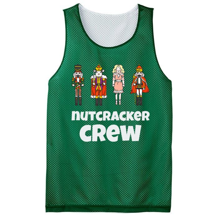 Nutcracker Crew Family Matching Xmas Mesh Reversible Basketball Jersey Tank