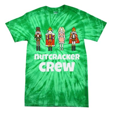 Nutcracker Crew Family Matching Xmas Tie-Dye T-Shirt