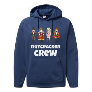 Nutcracker Crew Family Matching Xmas Performance Fleece Hoodie