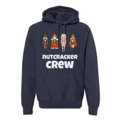 Nutcracker Crew Family Matching Xmas Premium Hoodie