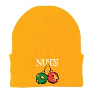 Nuts Chestnuts Funny Matching Couples Christmas Pjs Xmas Gift Knit Cap Winter Beanie