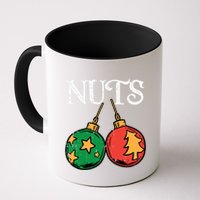 Nuts Chestnuts Funny Matching Couples Christmas Pjs Xmas Gift Mug