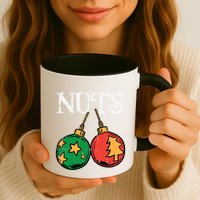 Nuts Chestnuts Funny Matching Couples Christmas Pjs Xmas Gift Mug