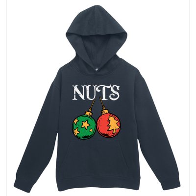 Nuts Chestnuts Funny Matching Couples Christmas Pjs Xmas Gift Urban Pullover Hoodie