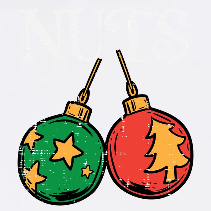 Nuts Chestnuts Funny Matching Couples Christmas Pjs Xmas Gift Garment-Dyed Sweatshirt