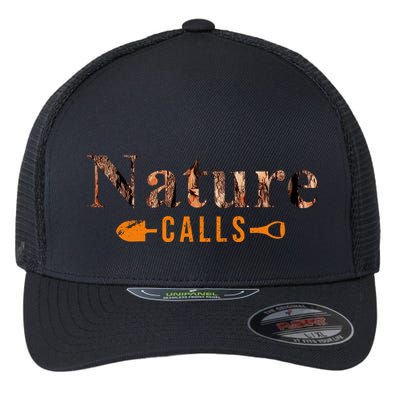 Nature Calls Fall Flexfit Unipanel Trucker Cap