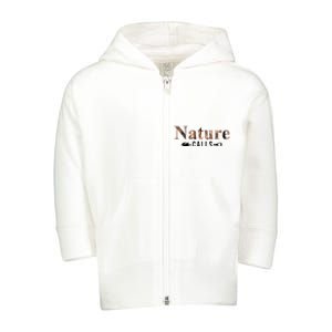 Nature Calls Fall Toddler Zip Fleece Hoodie