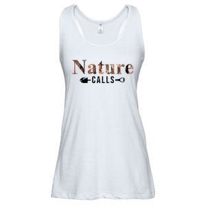 Nature Calls Fall Ladies Essential Flowy Tank