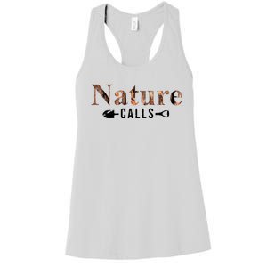 Nature Calls Fall Women's Racerback Tank