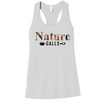 Nature Calls Fall Women's Racerback Tank