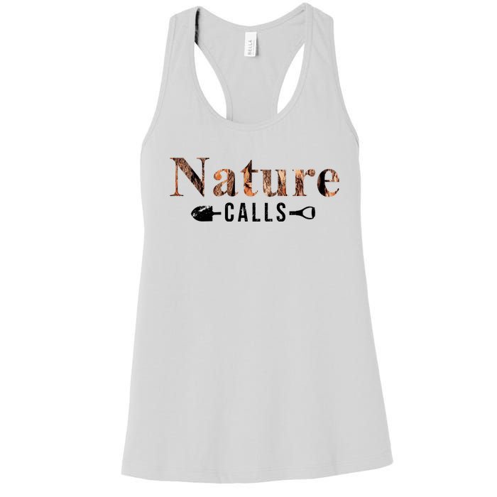 Nature Calls Fall Women's Racerback Tank