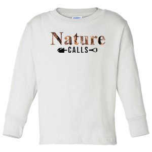 Nature Calls Fall Toddler Long Sleeve Shirt