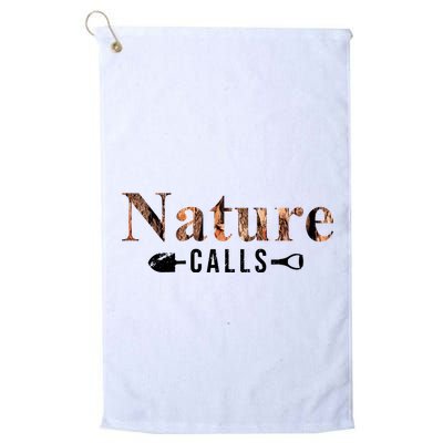 Nature Calls Fall Golf Towel
