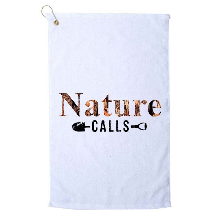 Nature Calls Fall Golf Towel