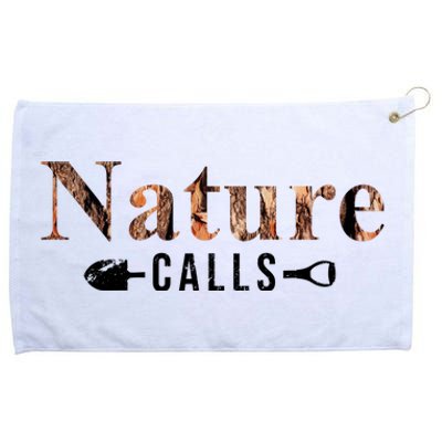 Nature Calls Fall Grommeted Golf Towel