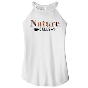 Nature Calls Fall Women's Perfect Tri Rocker Tank